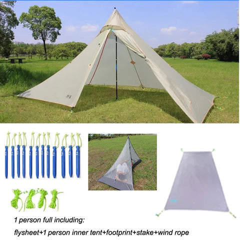 ASTAGEAR windwisper2 pyramid tent ul tent camping tent bushcraft