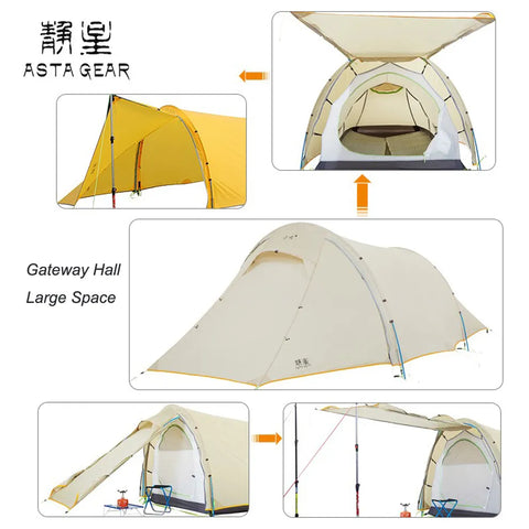 Asta Gear  Windchaser 2  20D Silicon Nylon  Outdoor Camping Hikking Ultralight