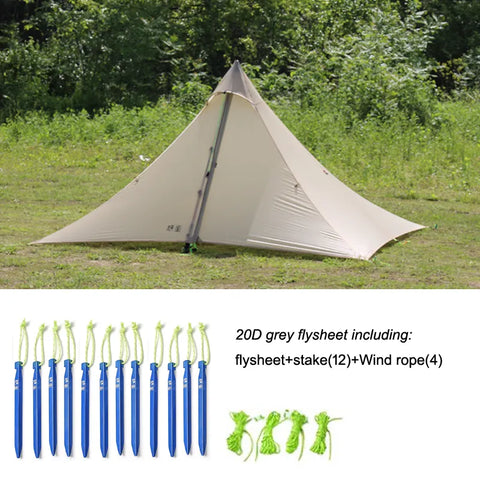 ASTAGEAR windwisper2 pyramid tent ul tent camping tent bushcraft