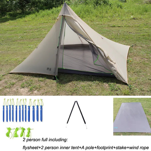 ASTAGEAR windwisper2 pyramid tent ul tent camping tent bushcraft