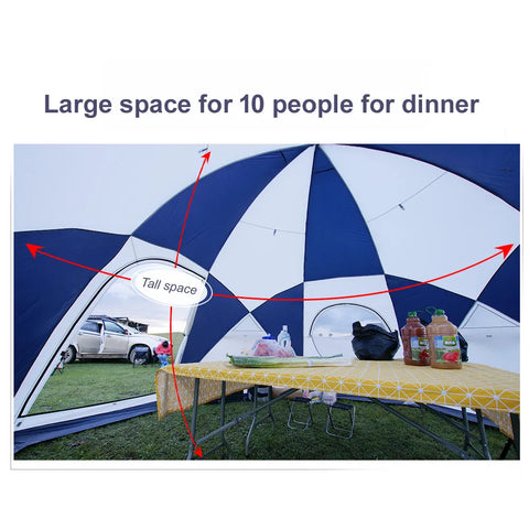 ASTA GEAR Mars base 10 person team tent Semicircle tent Spherical tent camping self driving picnic barbecue tent