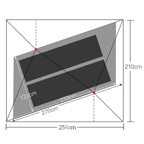 Yunchuan 2   footprint Original ground cloth